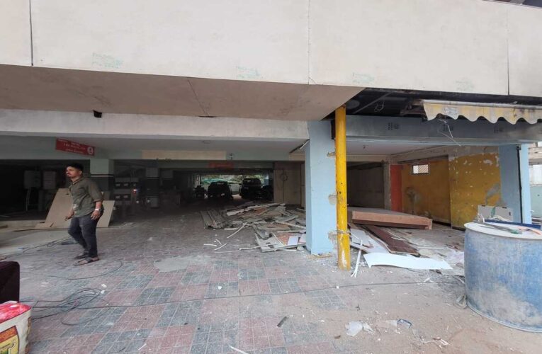 GVMC clears cellar and stilt-floor encroachments