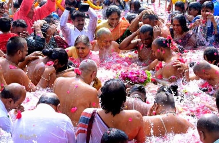 Chakra Snanam Marks End of Brahmotsavam