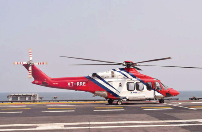 Civil chopper supports Navy operations during MILAN