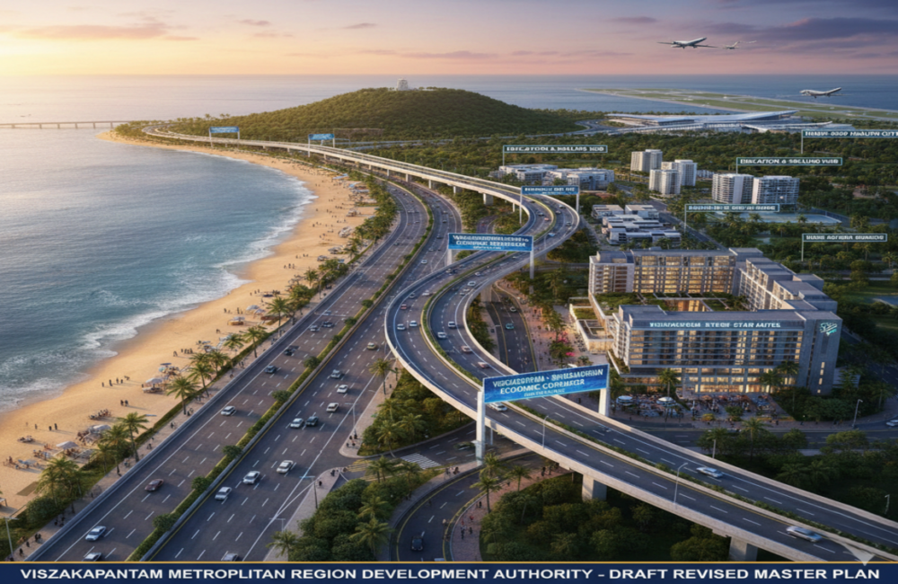 Coastal corridor to Bhogapuram in revised VMRDA master plan