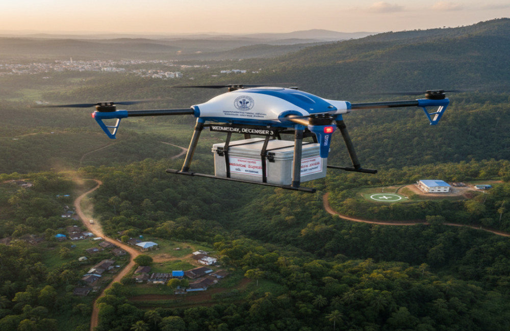 Drones May Deliver Medicines in ASR District
