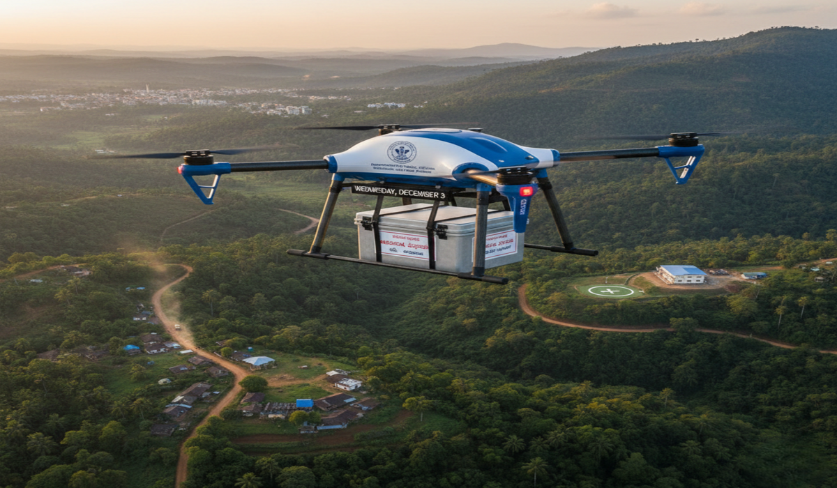 Drones May Deliver Medicines in ASR District