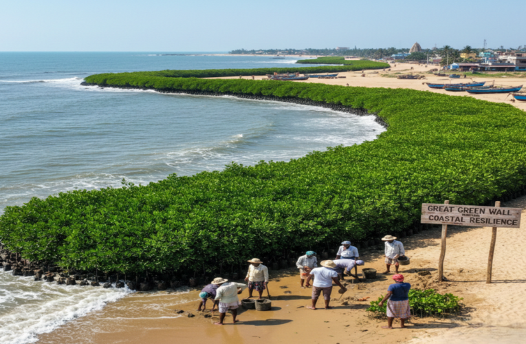 Andhra Pradesh advances ‘Great Green Wall’ for coastal resilience