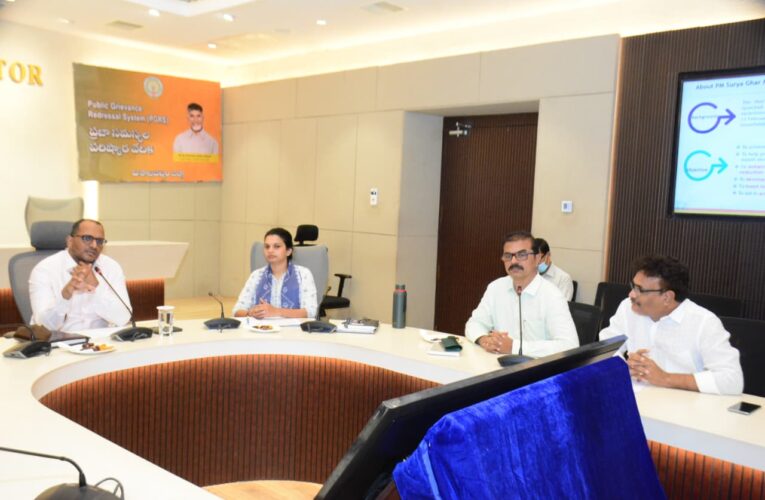 Collector pushes PM-SURYAGHAR solar scheme