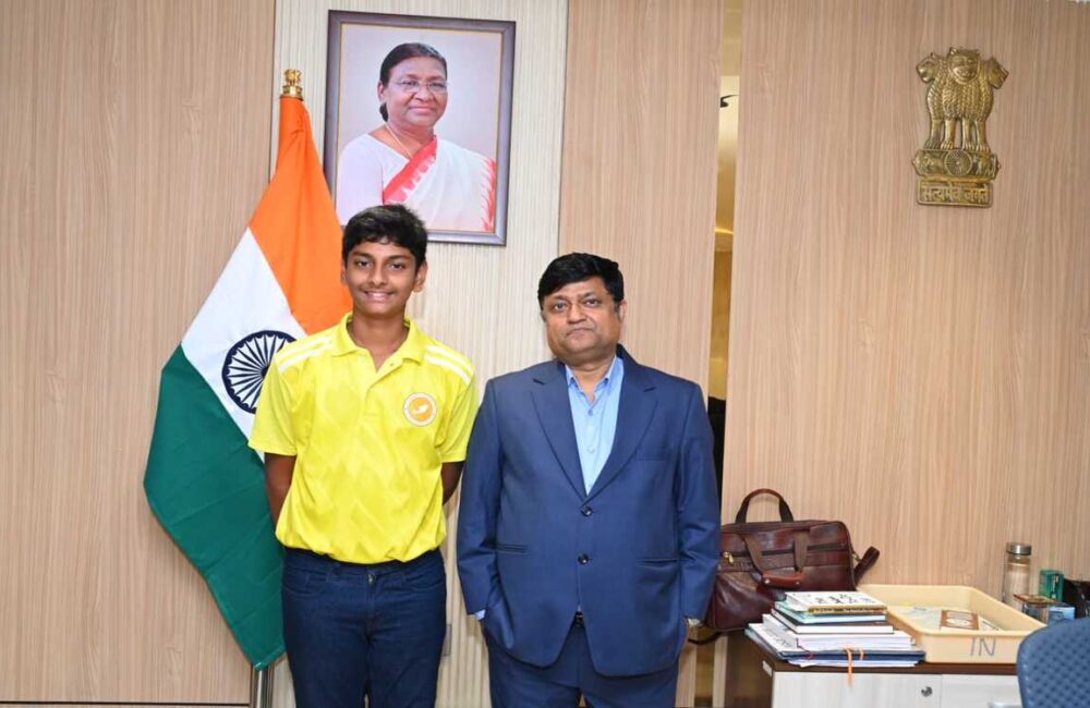 City prodigy earns place in AP U-14 squad