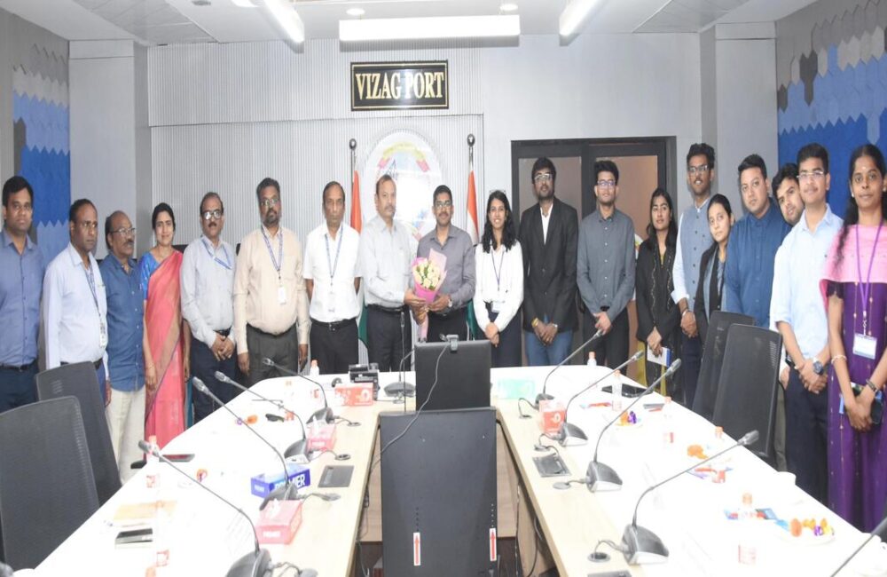 IAS Trainees Get First-hand Exposure to Visakhapatnam Port Operations