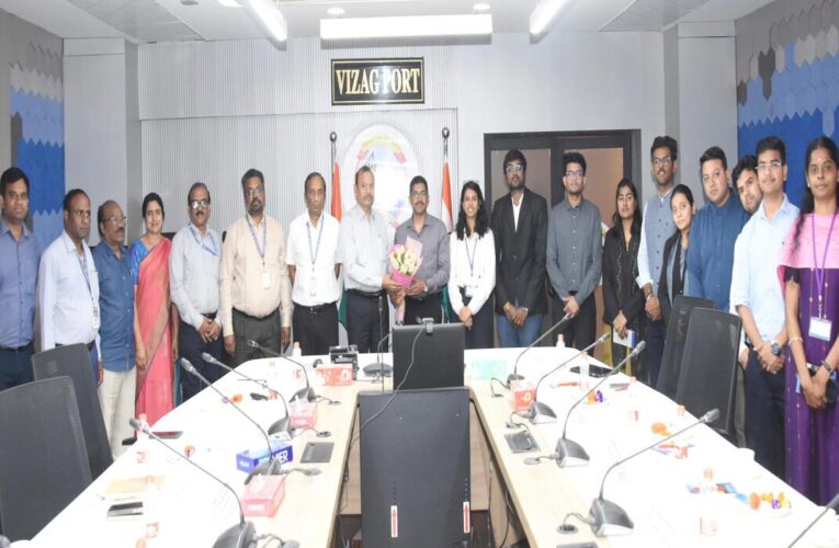 IAS Trainees Get First-hand Exposure to Visakhapatnam Port Operations
