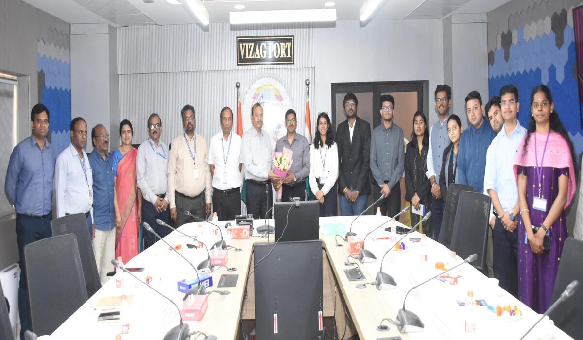 IAS Trainees Get First-hand Exposure to Visakhapatnam Port Operations