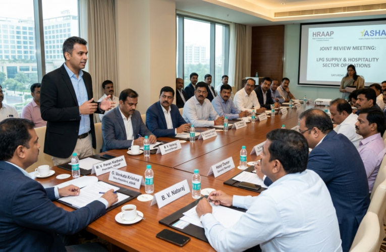 Vizag Hotels Meet Over LPG Supply Concerns