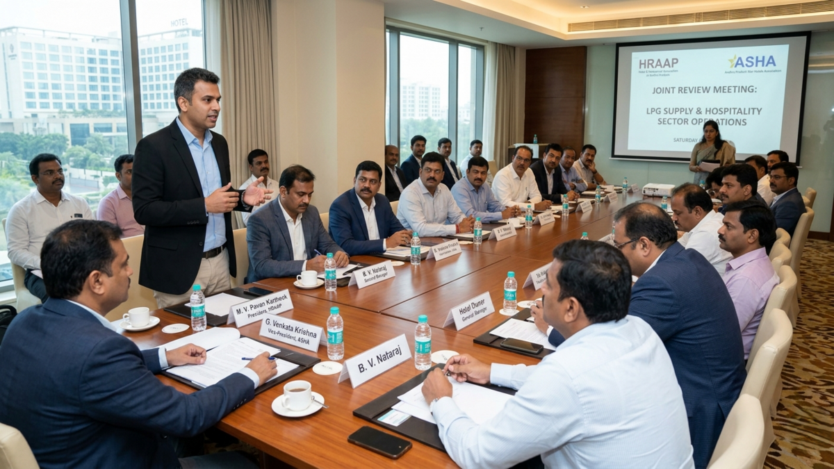 Vizag Hotels Meet Over LPG Supply Concerns