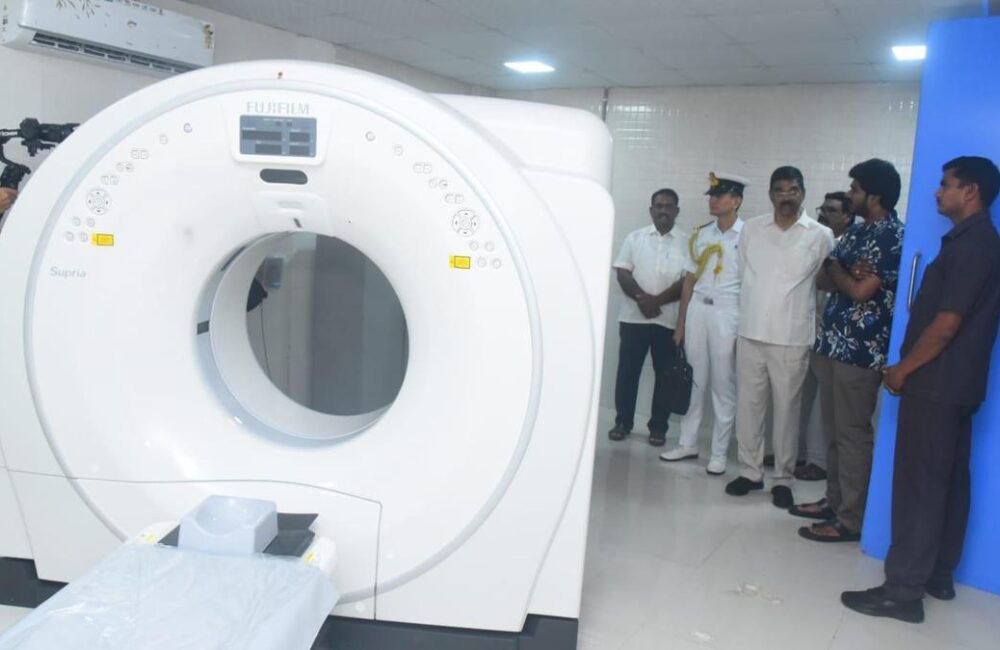 Odisha Governor inaugurates CT scan facility in Vizianagaram