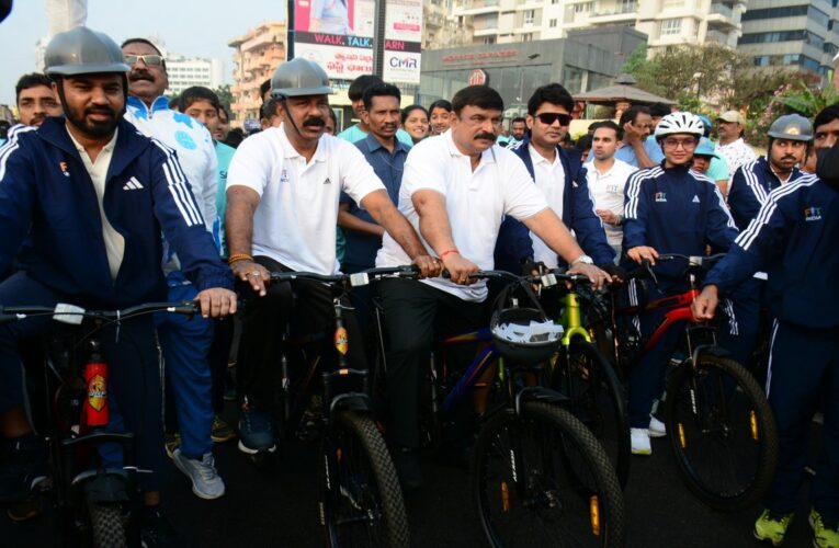 800 Cycle for Fitness at RK Beach Under Fit India Sundays