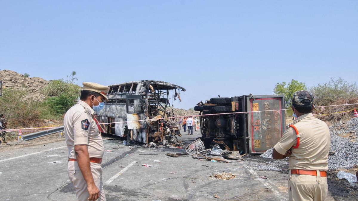 Recurring bus infernos raise safety concerns in Andhra Pradesh