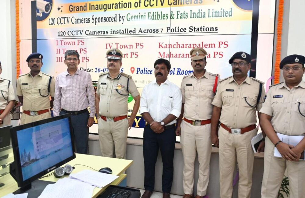 120 CCTV Cameras Deployed at Crime Hotspots Across City