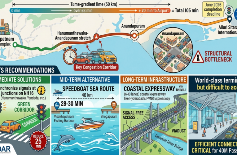 105-minute commute to Bhogapuram airport likely: SIDAR