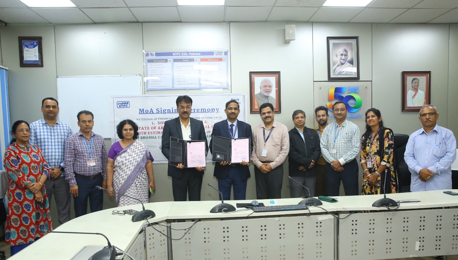 NTPC to Fund ₹41.5 Cr Solar, Robotic Surgery Units at HBCH&RC.