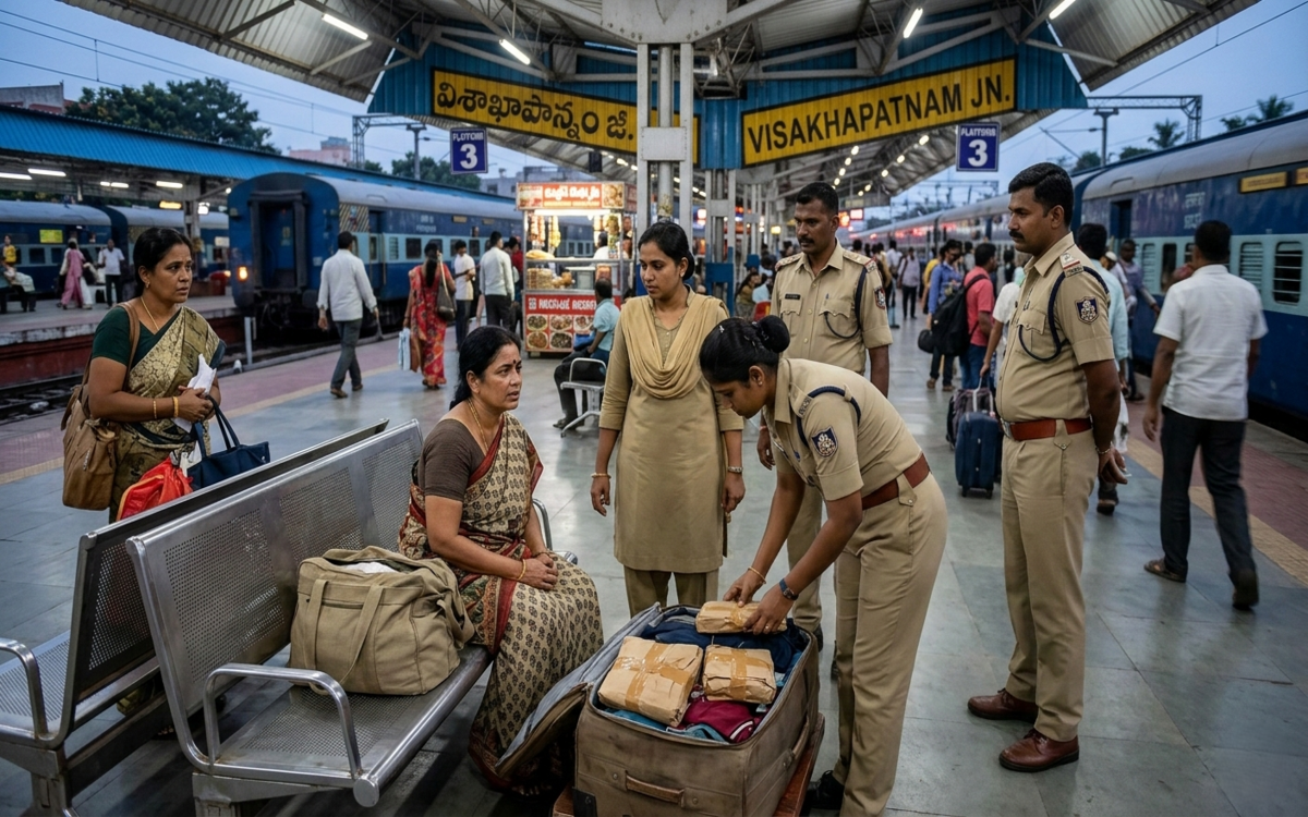 Smugglers use women couriers to move ganja across states