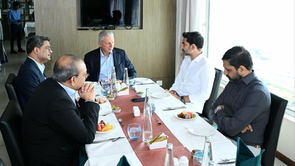 Lokesh invites Capgemini to boost Visakhapatnam IT hub