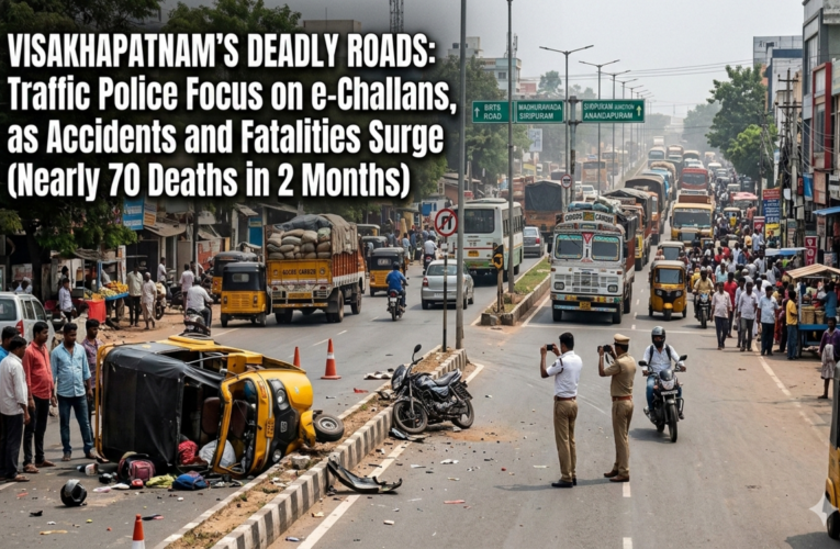 Spike in Visakhapatnam Road Fatalities
