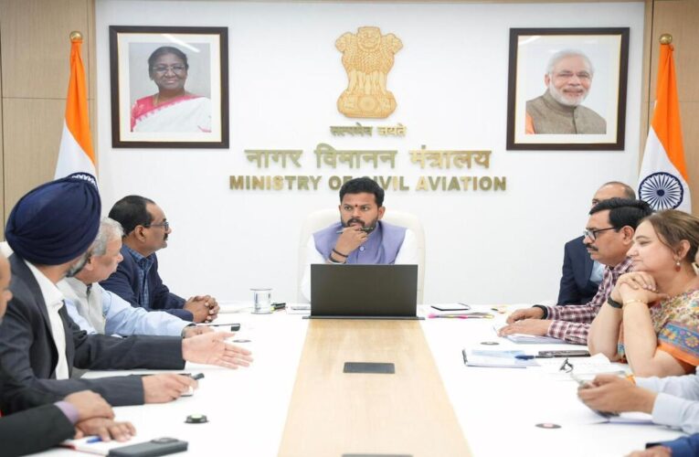 Union Minister Reviews Vijayawada and Bhogapuram Airport Projects