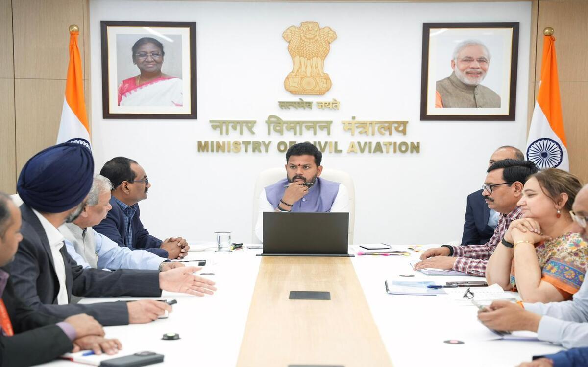 Union Minister reviews Vijayawada and Bhogapuram airport projects