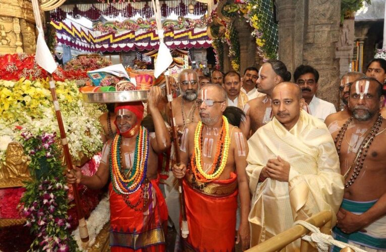 Ugadi Asthanam Held with Fervour at Tirumala Shrine