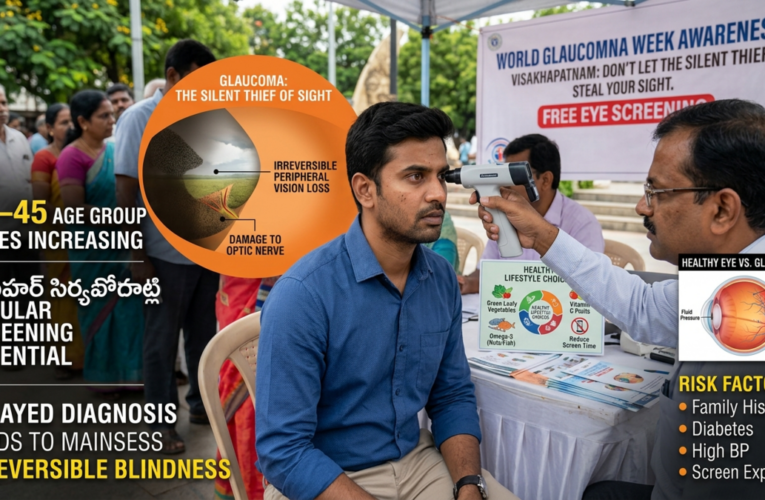 Glaucoma risk rising among 35–45 age group in Visakhapatnam