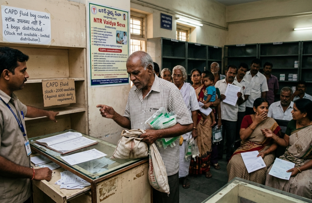 CAPD fluid shortage at KGH affects dialysis patients