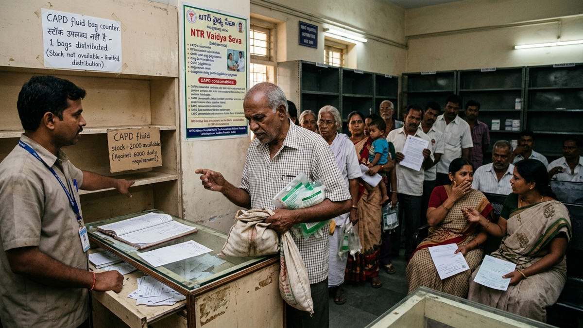 CAPD fluid shortage at KGH affects dialysis patients