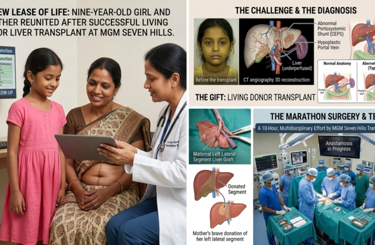 Mother’s liver donation saves child with rare disorder