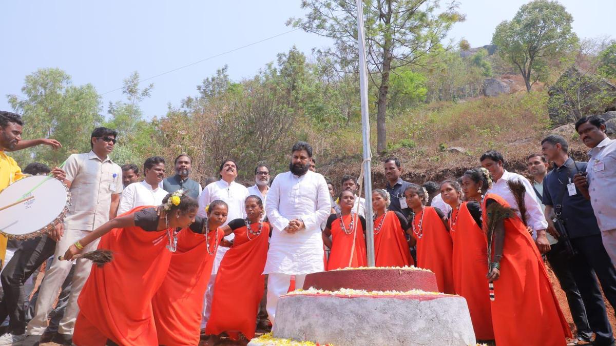 Pawan Kalyan Celebrates JSP 13th Formation Day in Tribal Hamlet