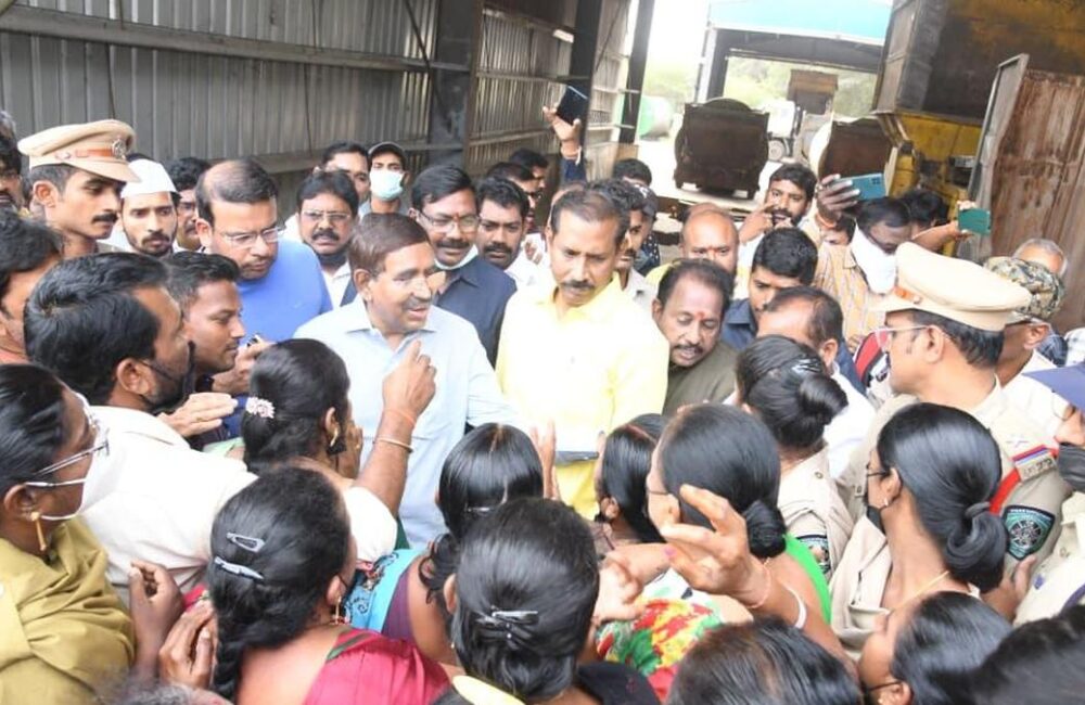 Gajuwaka GTS Row: Minister Promises Solution Amid Protests