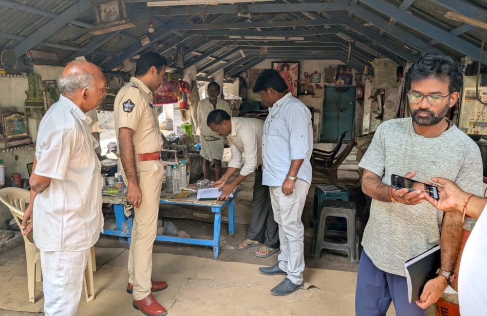 Anakapalli Police Launch Drive Against Illegal Firecracker Units