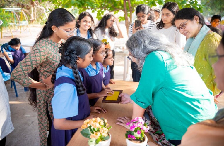 Architecture students hold special camp for visually challenged girls