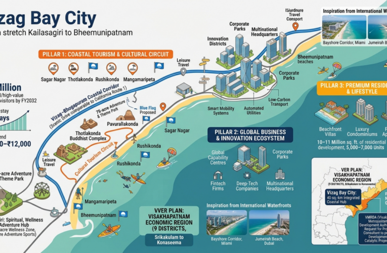 VMRDA initiates steps for ‘Vizag Bay City’ along 25-km coast