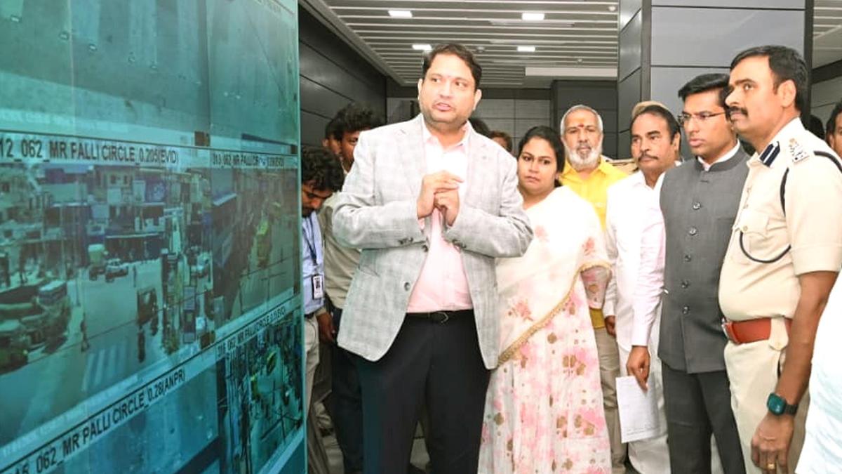Tirupati Launches Integrated Command Centre for Smart City Monitoring