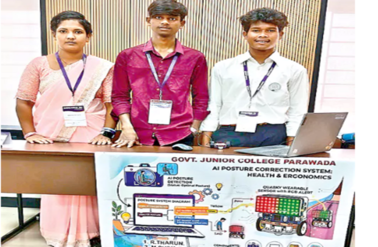Parawada students selected for international AI robotics contest