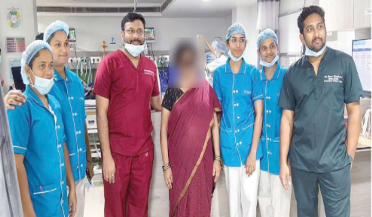 Vizag woman survives triple cardiac arrest