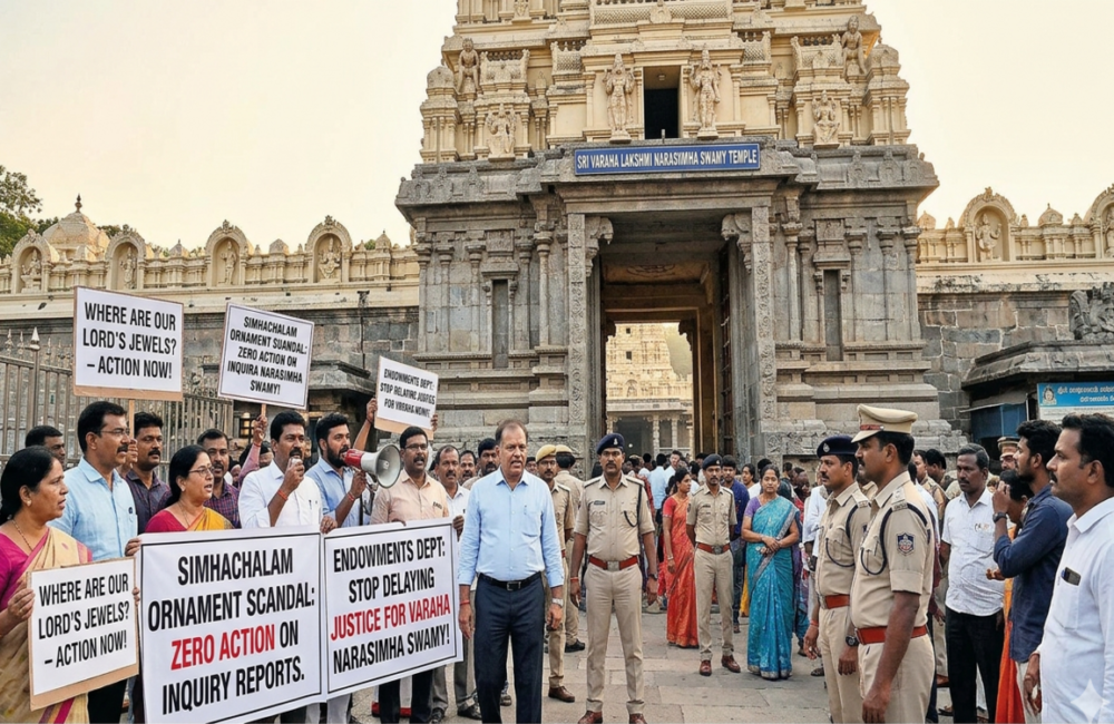 Simhachalam Temple Irregularities: Action Delayed Despite Inquiry Report