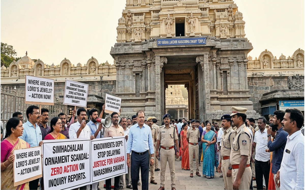 Simhachalam Temple Irregularities: Action Delayed Despite Inquiry Report