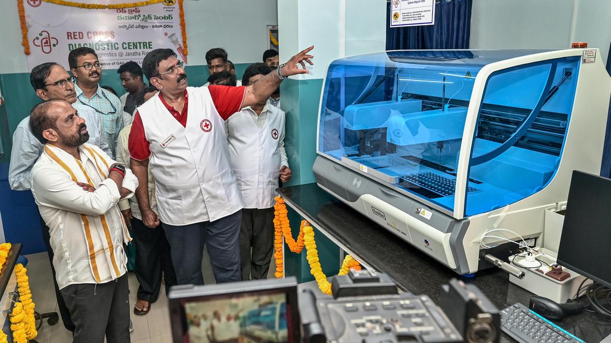 Red Cross Diagnostic Centre, First EBUS Facility Launched in AP