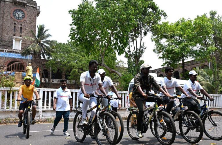 Dandi March 2.0 Cycling Yatra for Drug-Free Andhra Concludes at AU
