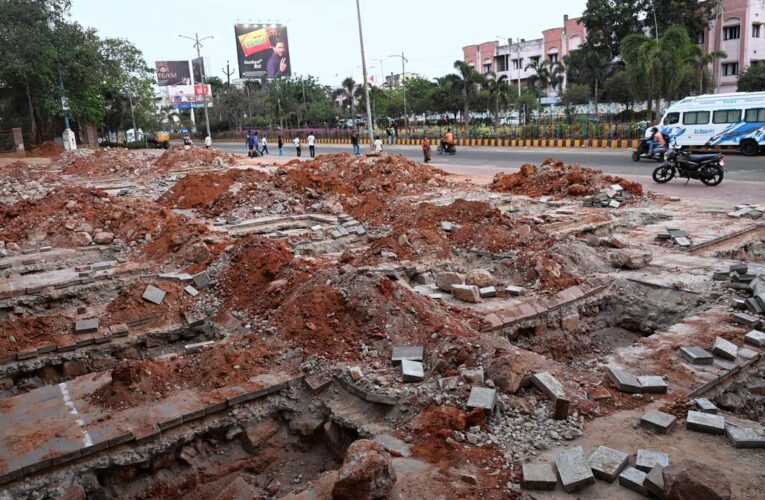 Night Food Court Revamp at Old Jail Road Nears Completion