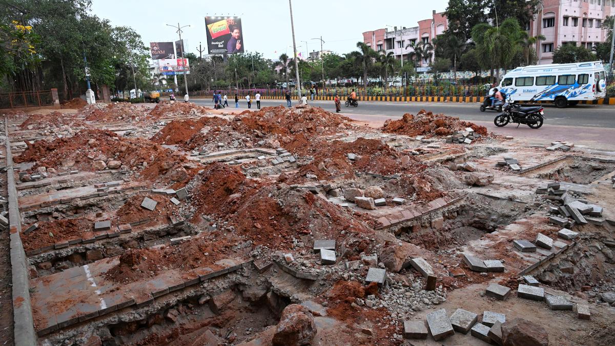 Night Food Court Revamp at Old Jail Road Nears Completion