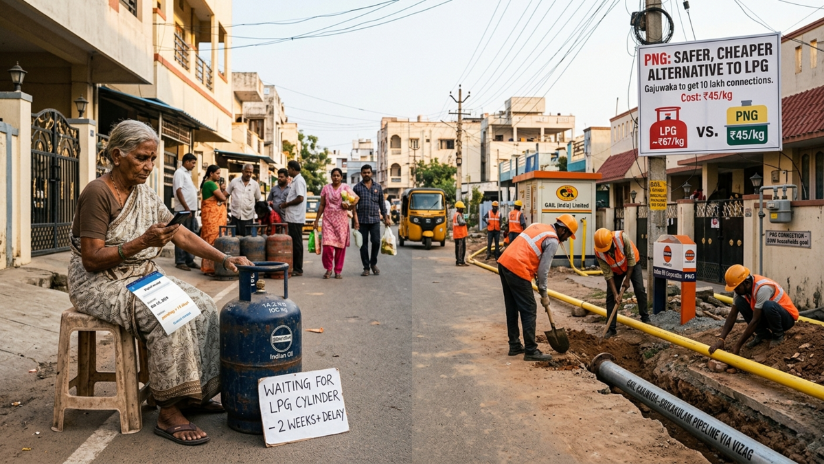 PNG push as LPG shortage worsens in Vizag