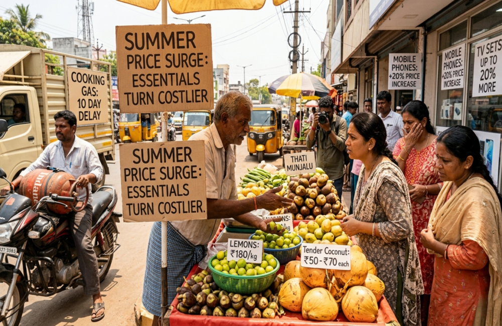 City Faces Summer Price Surge as Essentials Turn Costlier