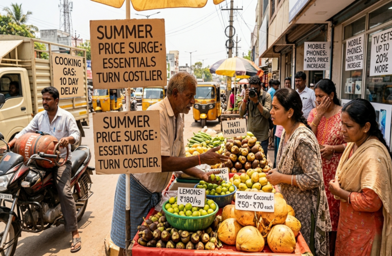 City Faces Summer Price Surge as Essentials Turn Costlier
