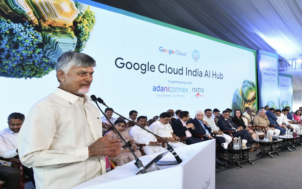 Google’s $15 Billion AI Hub to Turn Visakhapatnam into Digital Gateway, Says Naidu