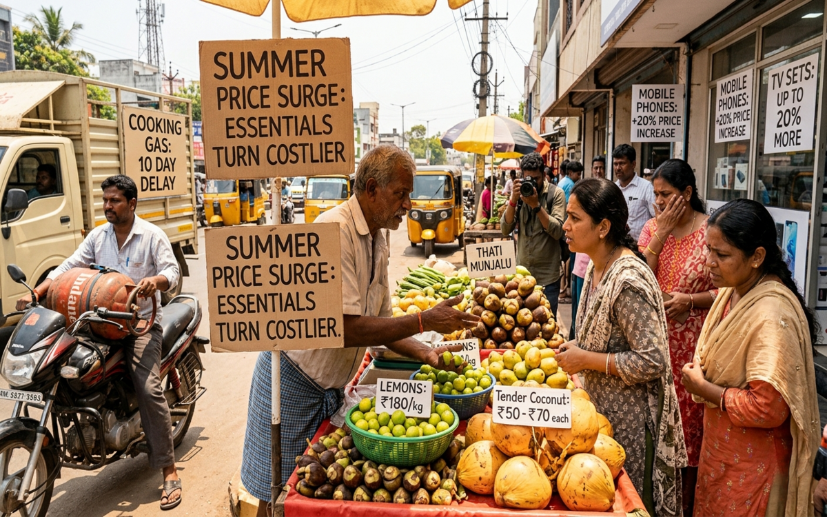 City Faces Summer Price Surge as Essentials Turn Costlier