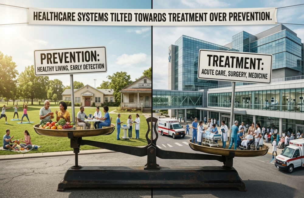 Healthcare systems still tilted towards treatment over prevention, say experts